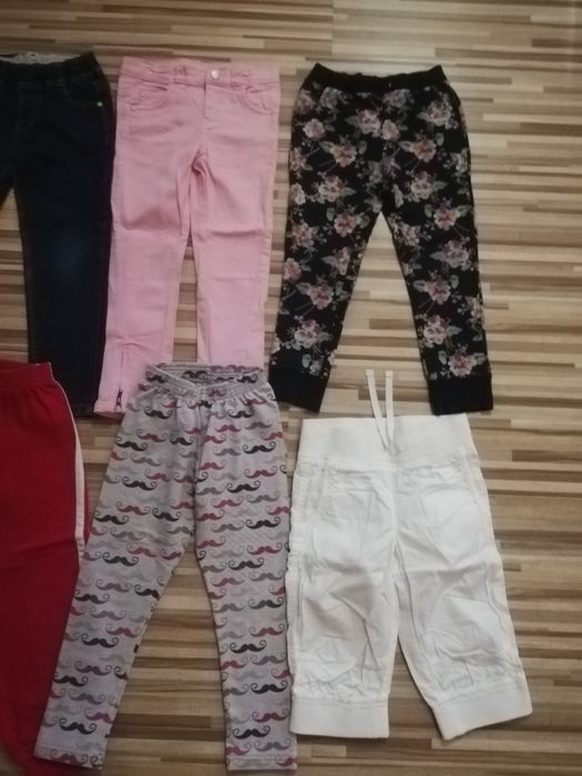 Spodnie dziewczęce r.110/116