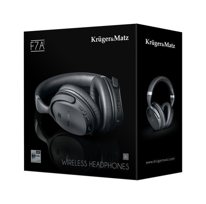 Bezprzewodowe Słuchawki Nauszne Z Anc Kruger&Matz F7A Lite