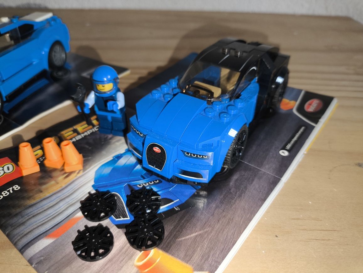 Conjunto de 3 carros Lego Speed Champions