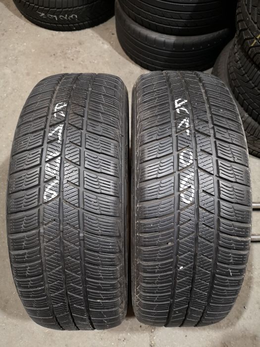 Opony zimowe 205/55/16 Barum 2szt 6,4mm 2019r