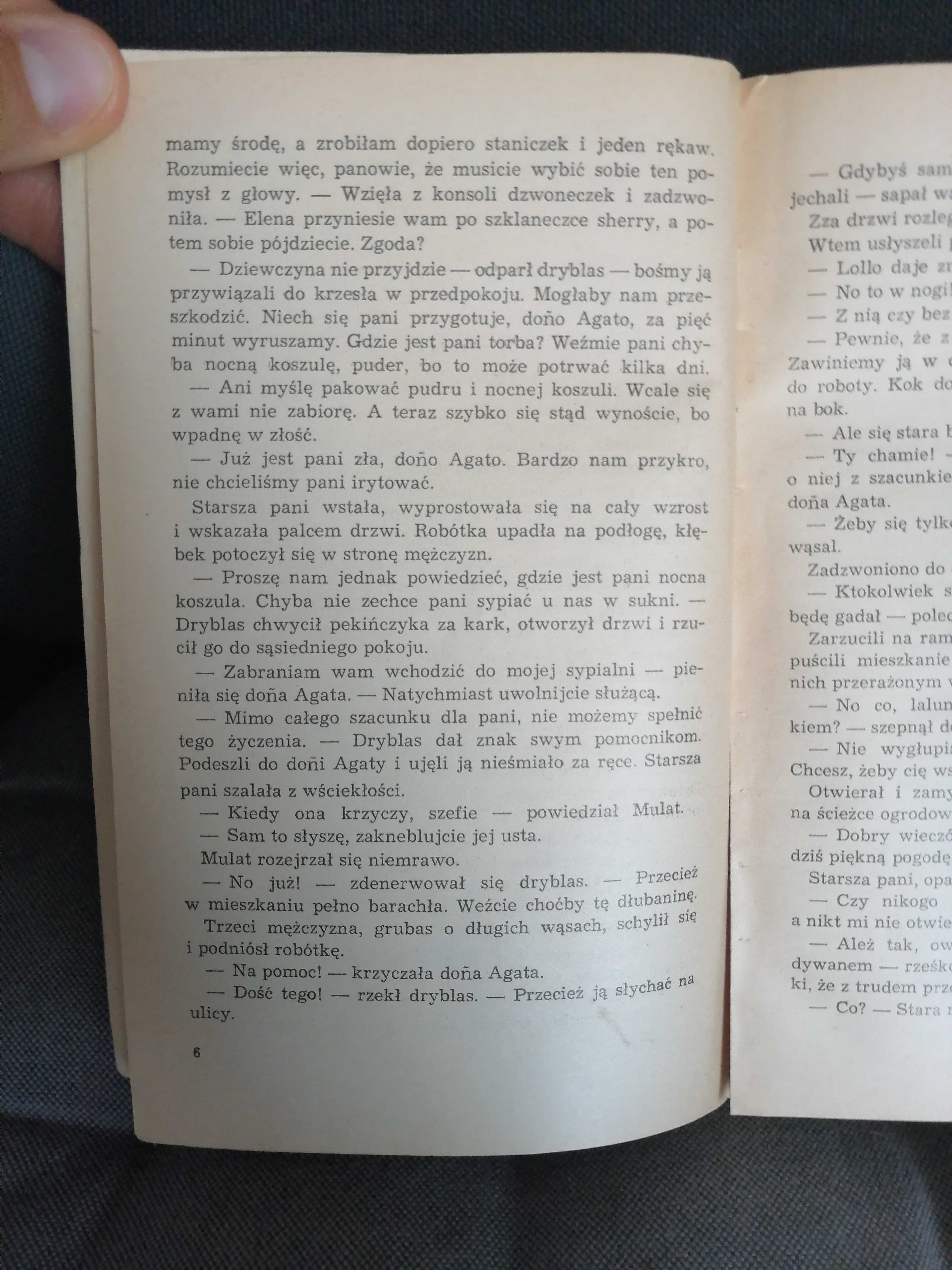 Porwanie doñi Agaty, Gudrun Pausewang (Warszawa 1975)