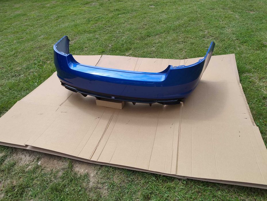 Zderzak tył  octavia VRS RS lift 2017 rok kolor Lf5w blue race Maxton