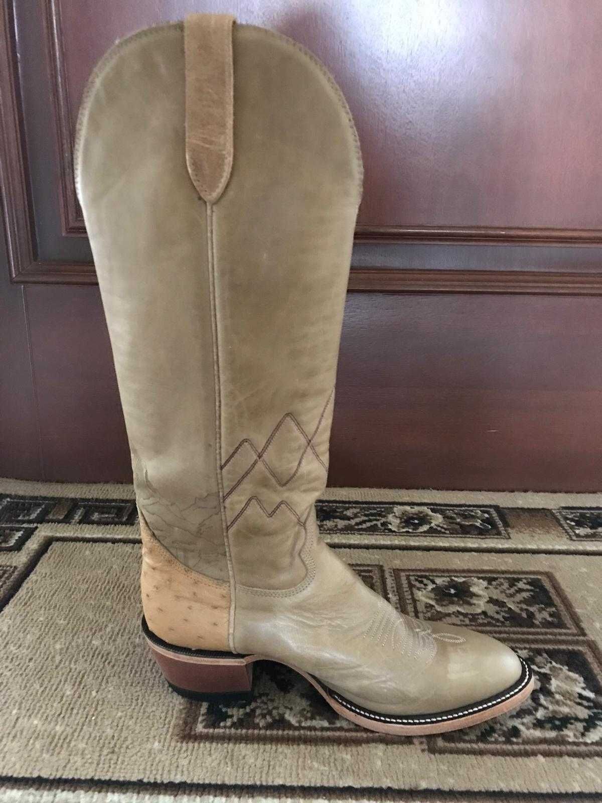 Kowbojki z Kanady, 100% skóra naturalna, Alberta Boot Co.
