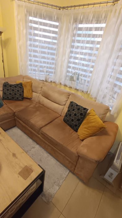 Sofa narożna z funkcją spania