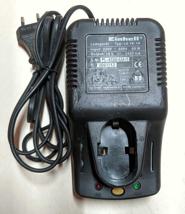 зарядний пристрій Einhell устройство для зарядки шуруповерта LG18-1H
