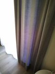 2 Cortinados de veludo de cor cinzento/prata da Zara Home