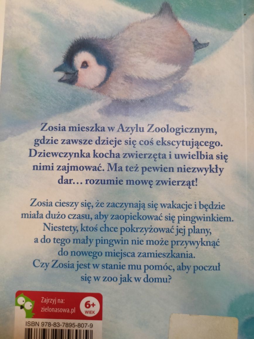 Zosia i jej zoo: zagubiony pingwinek