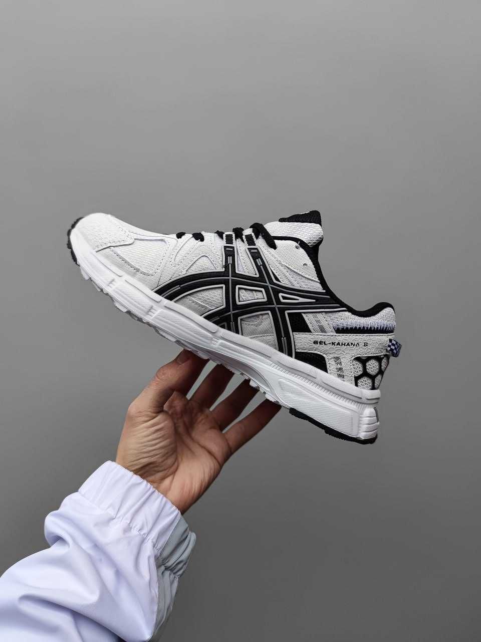 РОЗПРОДАЖ! Asics Gel Kahana 8 White/Black 37 38 39 40 41 42 43 44 45