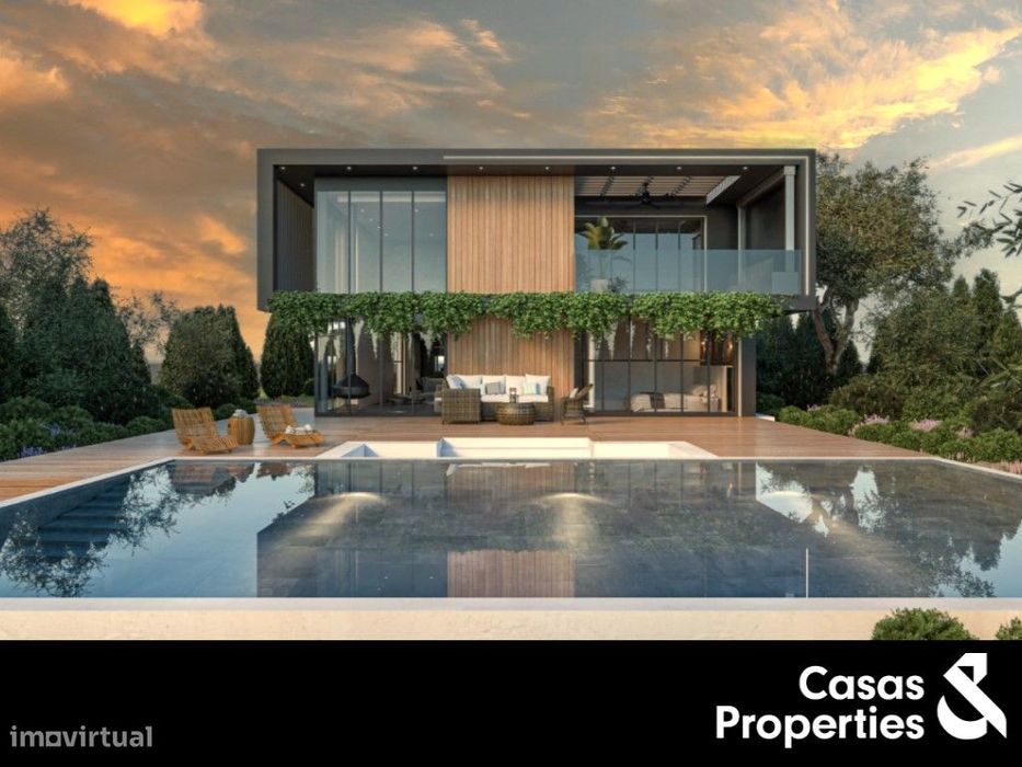 Loteamento de 4 moradias individuais de luxo