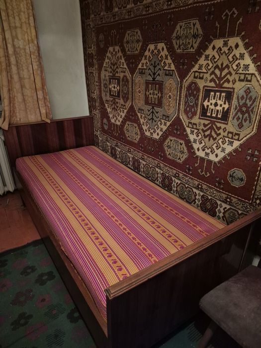 2 Односпальні Ліжка з Натурального Дерева (190х85 см)