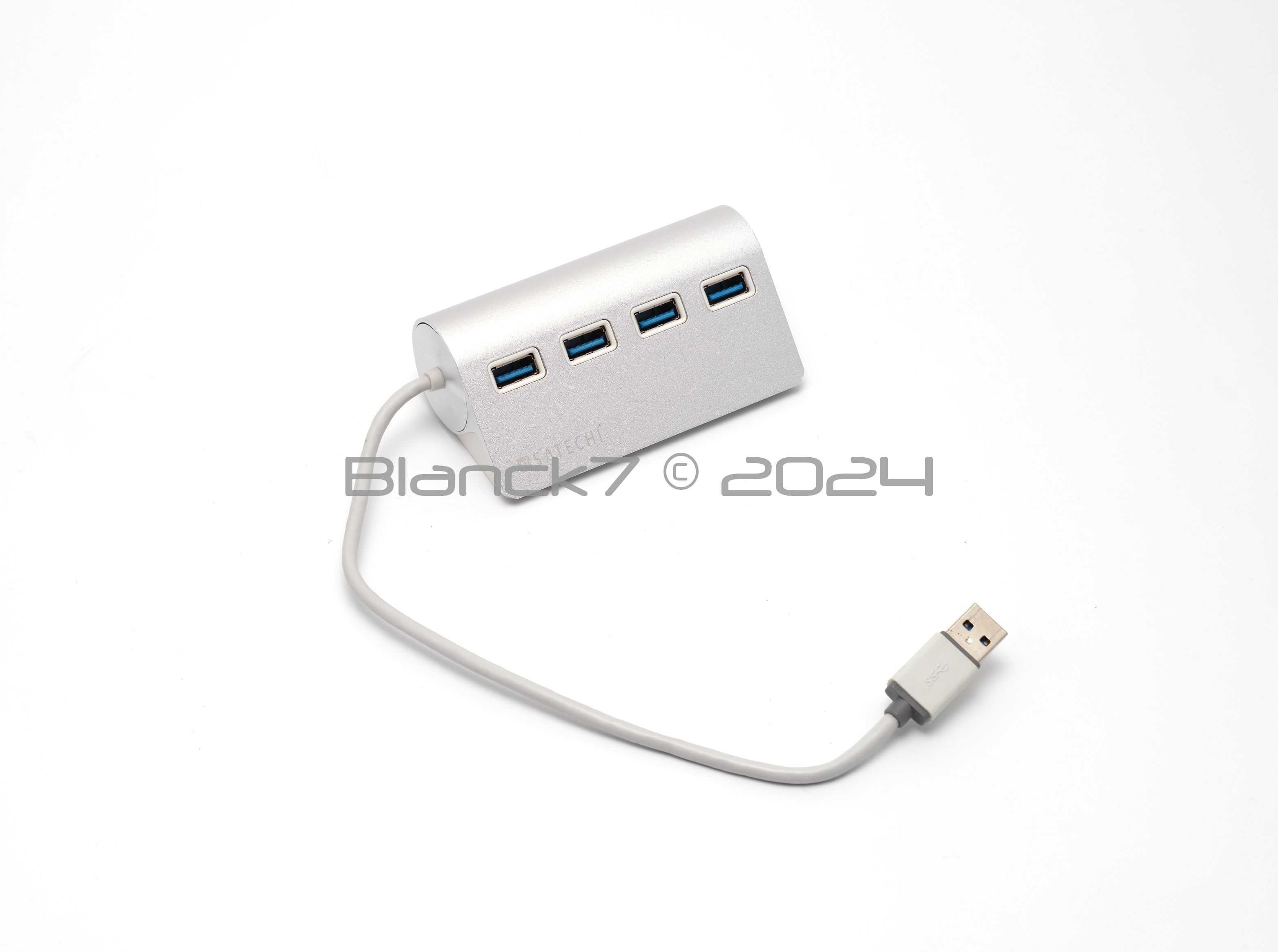 Satechi aluminiowy HUB USB x4