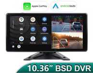 Monitor DVR z ekranem dotykowym, kamerą i przewodami
