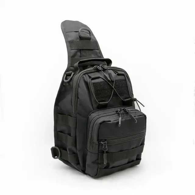 Тактическая сумка слинг, укреплённая мужская. рюкзак тактический 54857