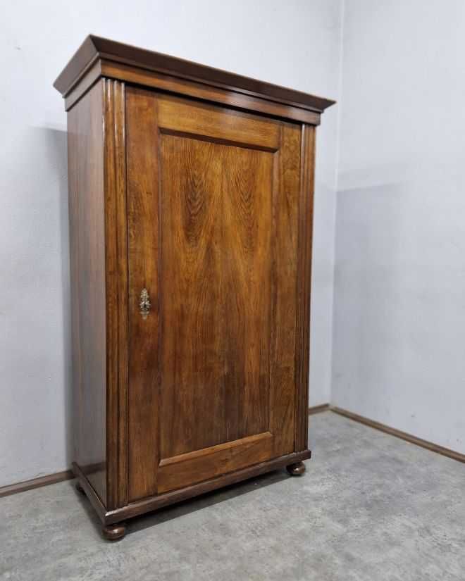 Wyjątkowa Dębowa Szafa Biedermeier 9 AntykiMarki.pl