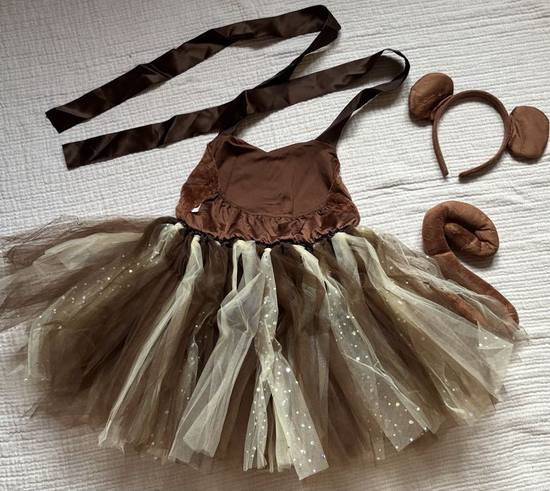 Kostium, stroj małpki dla dziewczynki