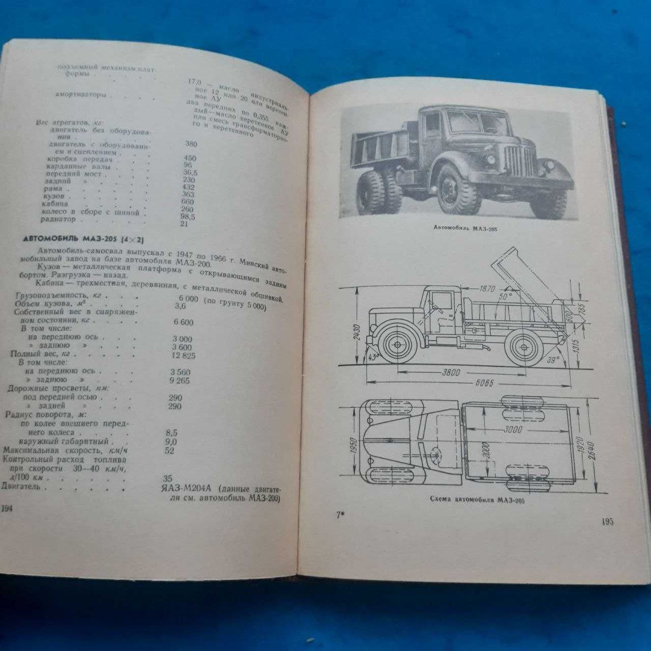 Ретро авто книга "Краткий автомобильный справочник НИИАТ"