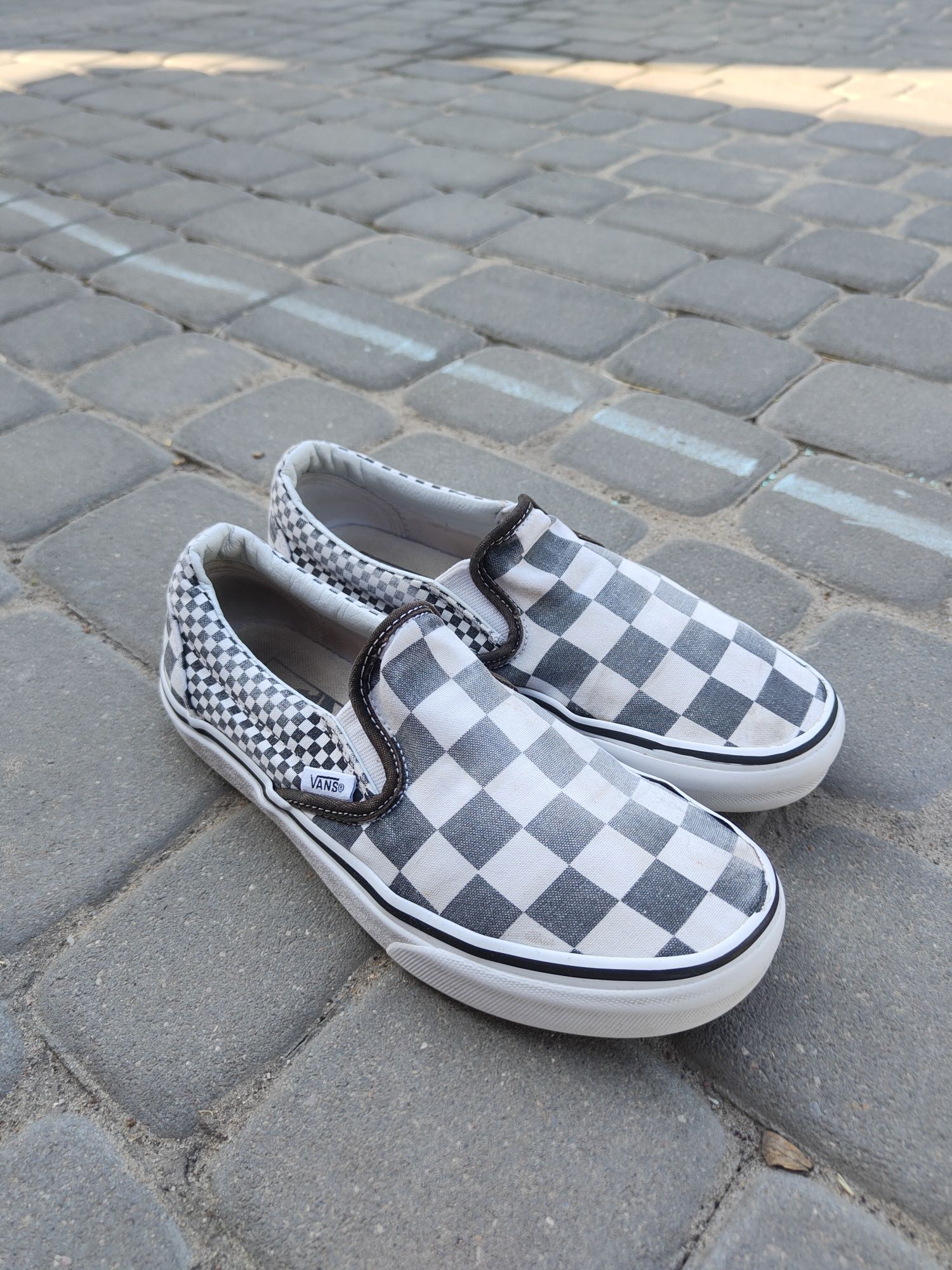 Buty Vans slip on w szachownice 38