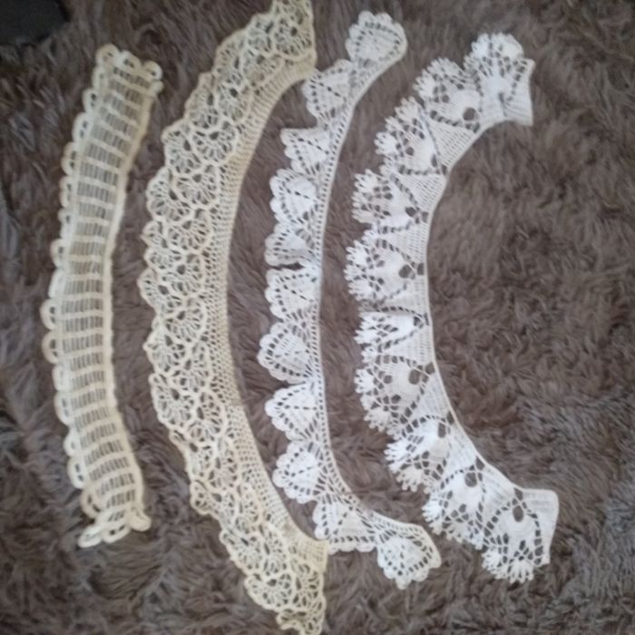 Воротнички вязаные крючком