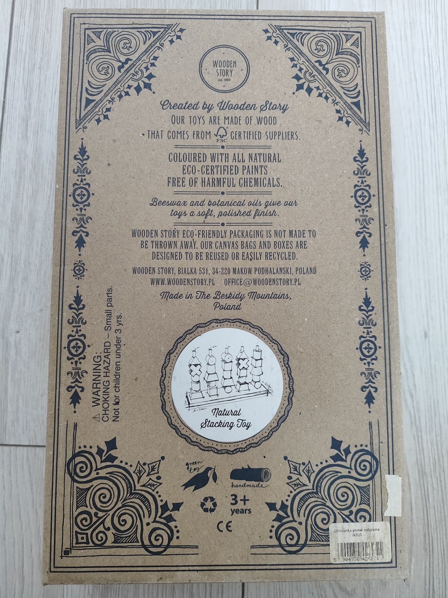 Układanka Płotek Wooden Story