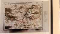 Mapa Wieliczki z efektem 3D. Reprodukcja mapy z 1903 roku.