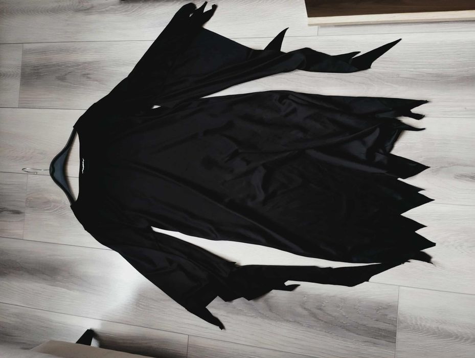 Strój przebranie peleryna ducha, upiora dla dziecka