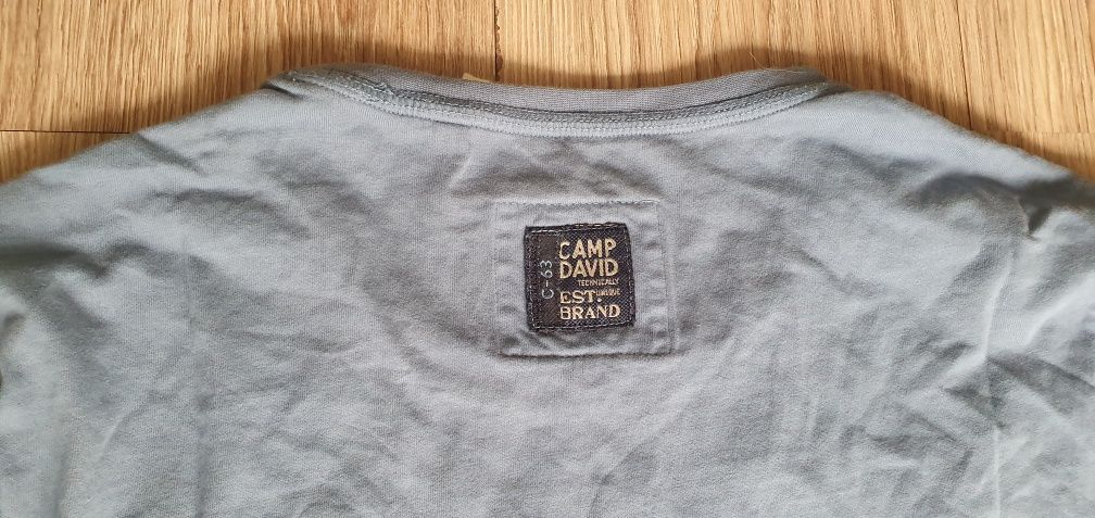 Koszulka CAMP DAVID z długim rękawem rozmiar L  stan bardzo dobry