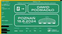 2 Bilety Podsiadło 15.06.2024 r. Poznań