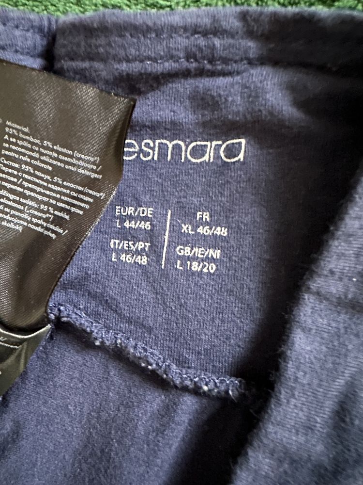 Legginsy ciążowe Esmara L 44/46 granatowe