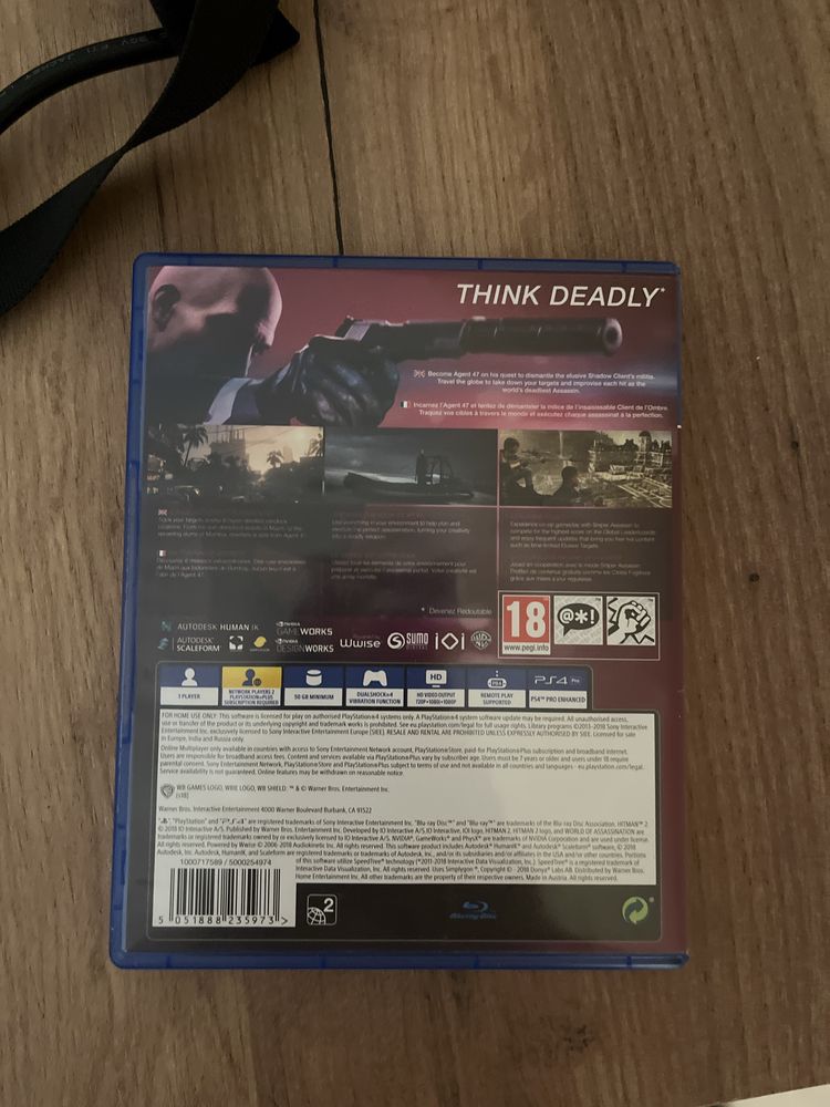 Hitman 2 PlayStation 4