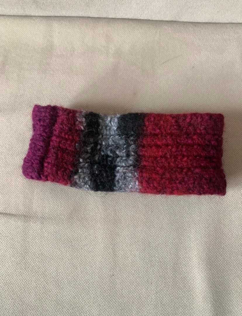 wełniana opaska na głowę / Woollen Head band