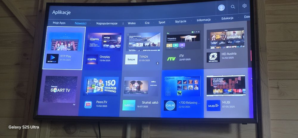 Samsung 40” Curved Smart TV -Model UE40J6300AK