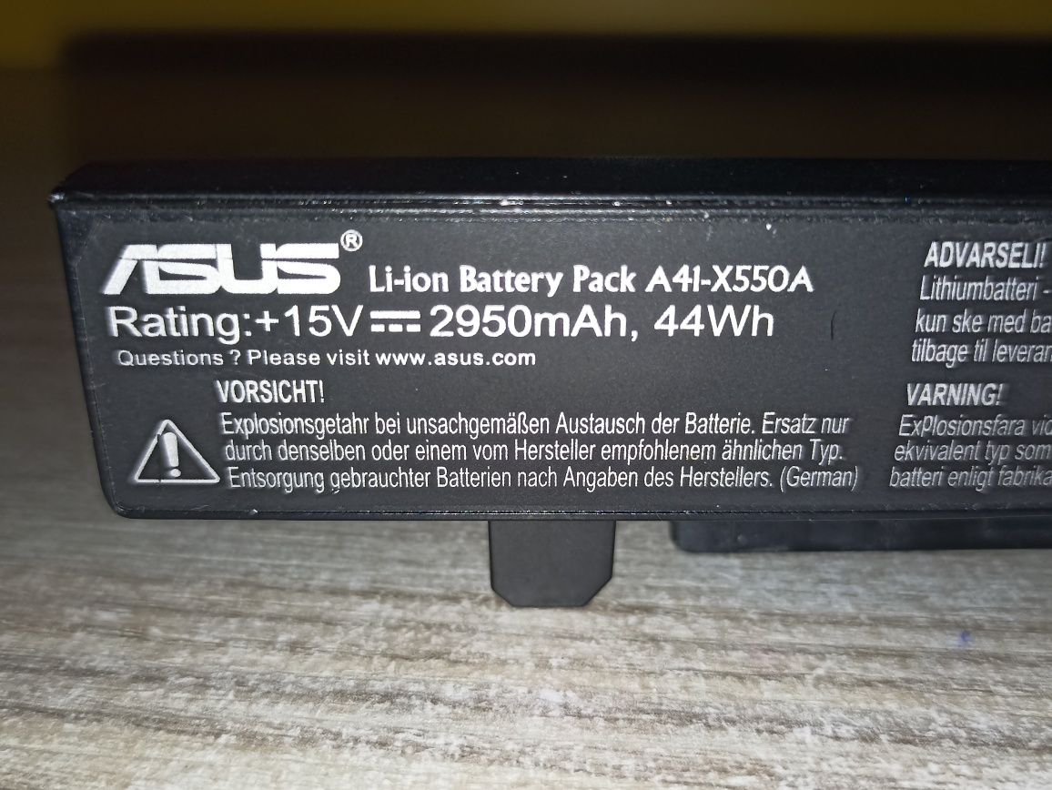 Oryginalna bateria A41-X550A do ASUS A41-X550 X450 X550 X550C X550B X5