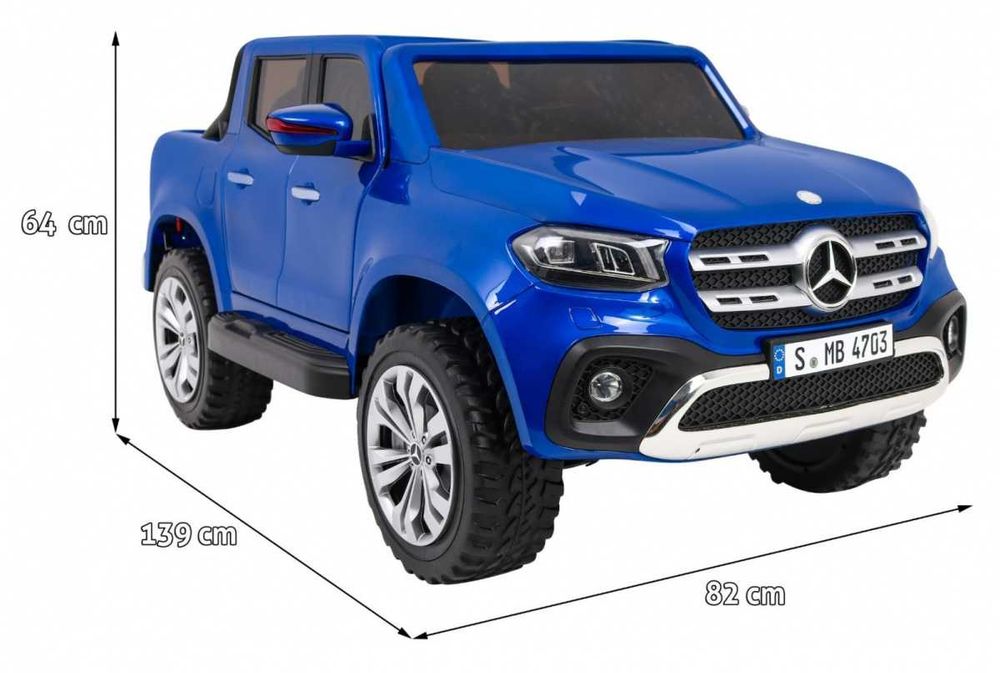 Auto autko pojazd 4x4 Mercedes Benz X-Class MP4 na akumulator