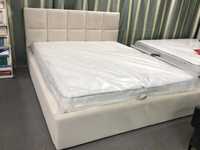 Ліжко в оббивці велюр мяке з підйомним механізмом 160*200