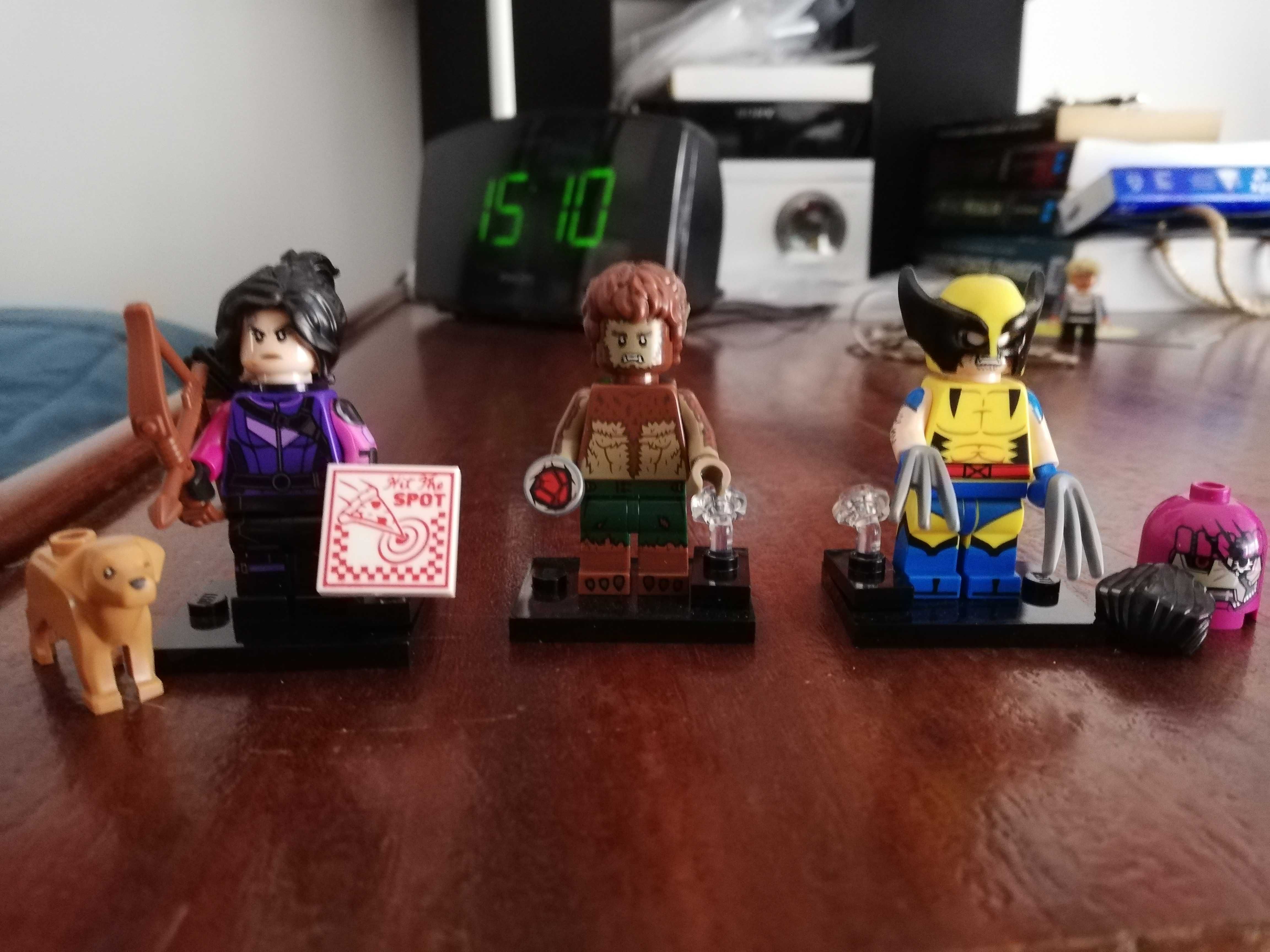 Minifiguras Lego diversas (Marvel, Harry Potter)