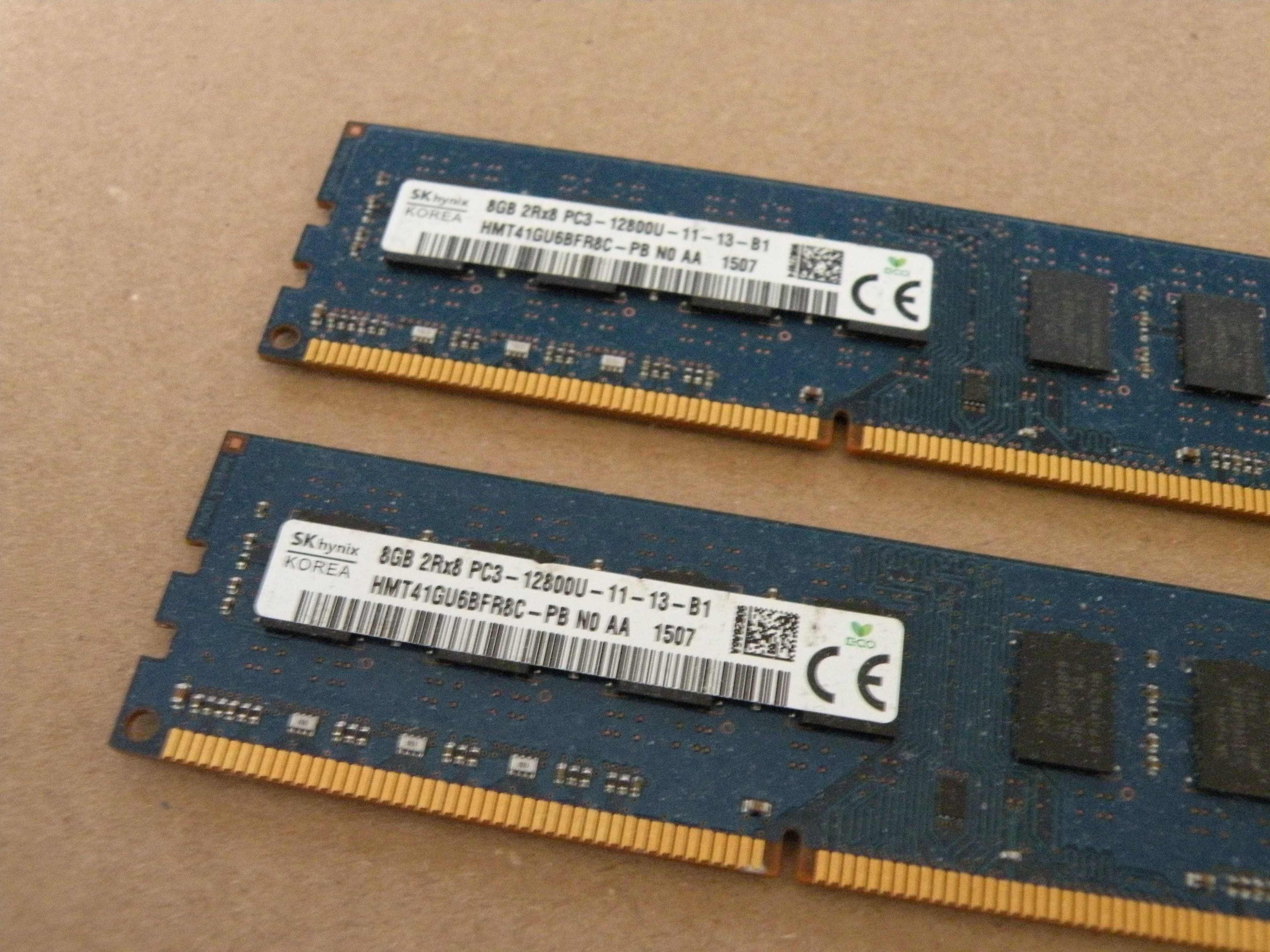 Procesor intel i7-3770 LGA 1155 Pamięć ram DDR3 2x8GB
