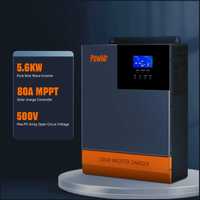 Гибридный Инвертор Солнечный POWMR 5600W - 48V / 380V / 3 фазы / Связь