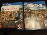 Far Cry 5 + Far Cry New Dawn PS4 Playstation4 4 jak nowe
