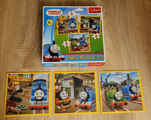 Puzzle dla dzieci Tomek i przyjaciele