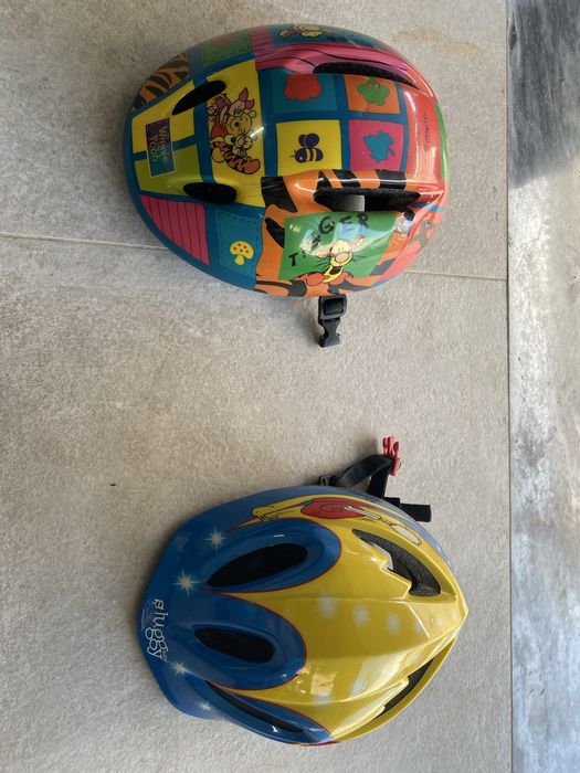 Capacetes criança bicicleta