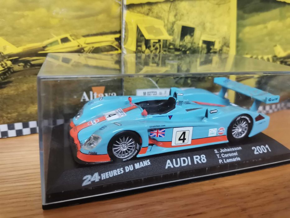 Audi R8 - 24 heurs du Man's - Escala 1:43