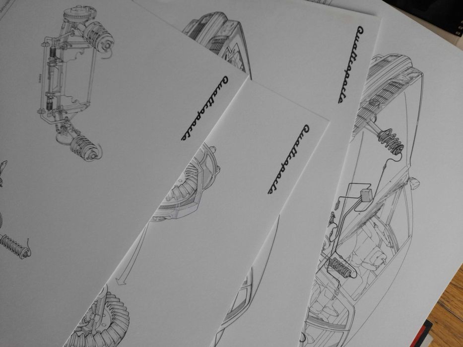 MASERATI Ghibli, Quattroporte teczka prasowa press kit j. niemiecki