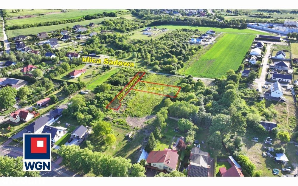 Działka z warunkami zabudowy w Wawrowie