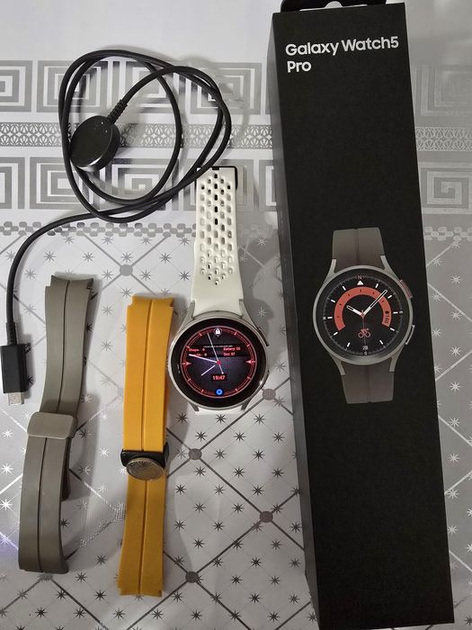 Galaxy watch 5 pro 44mm silver