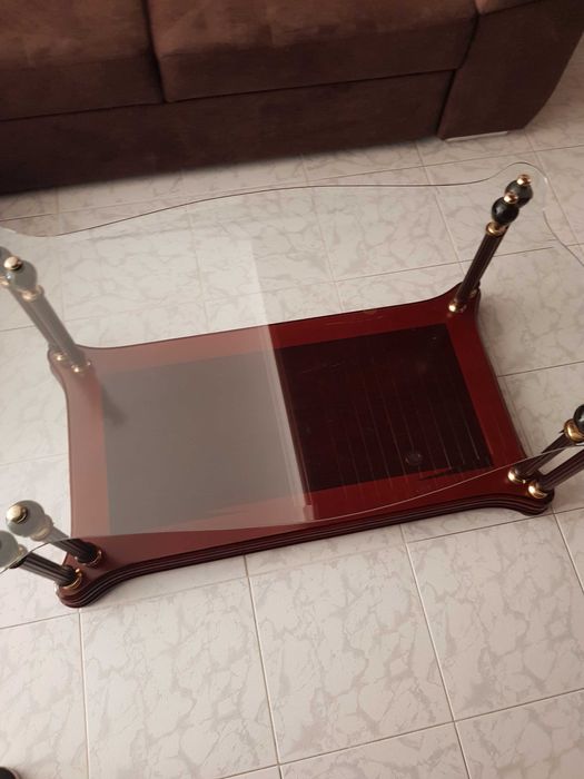 Mesa de Centro em vidro