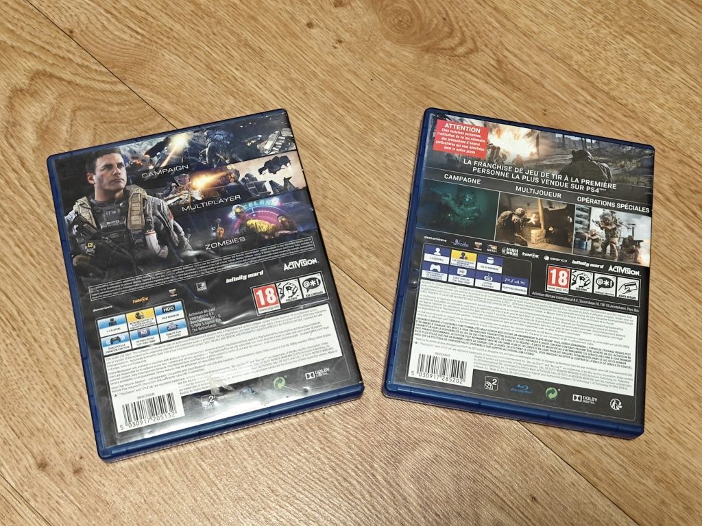 Lote de 2 Jogos PS4 - Call of Duty