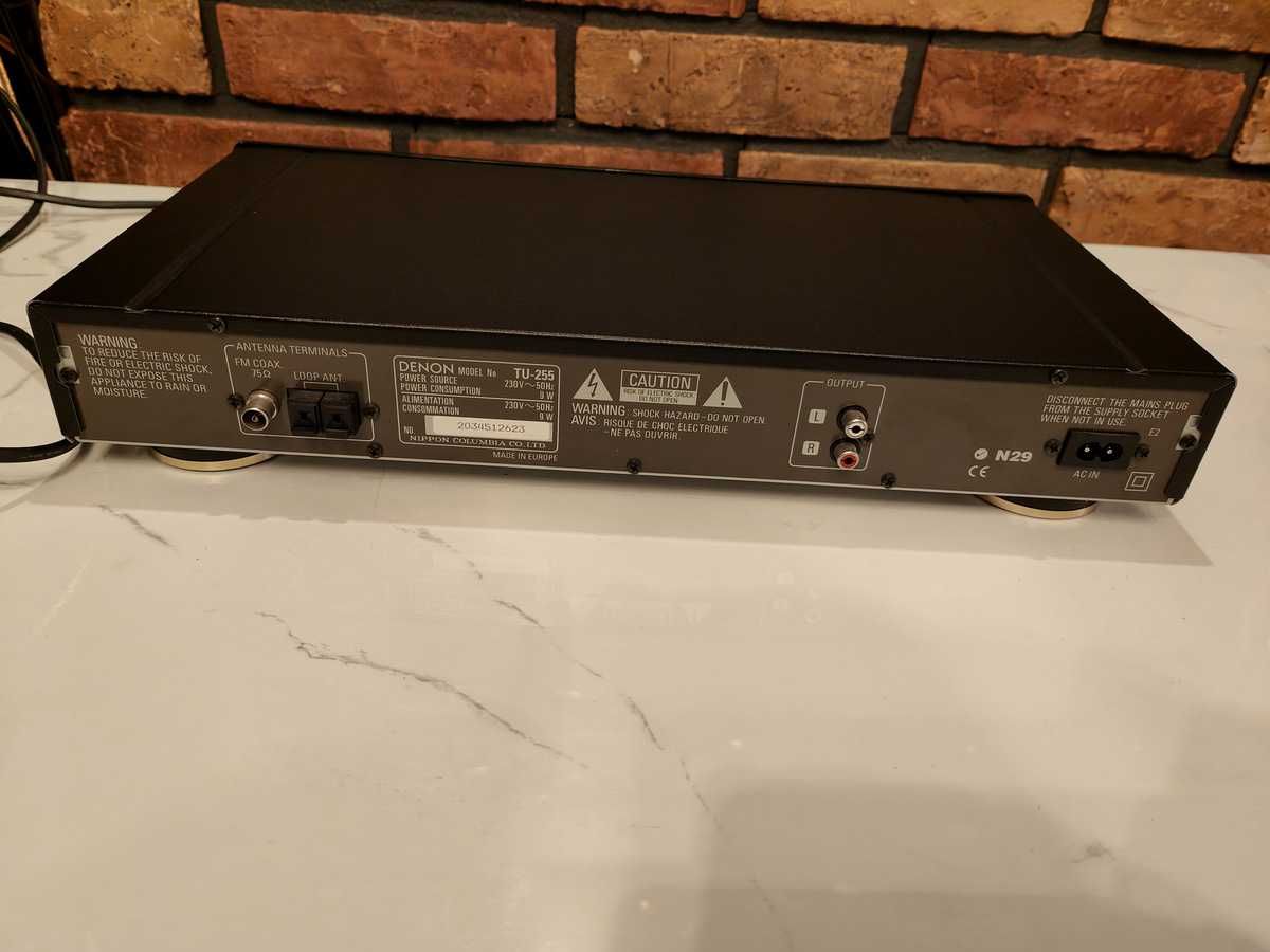DENON TU-255 RDS ! ZNakomity tuner radiowy