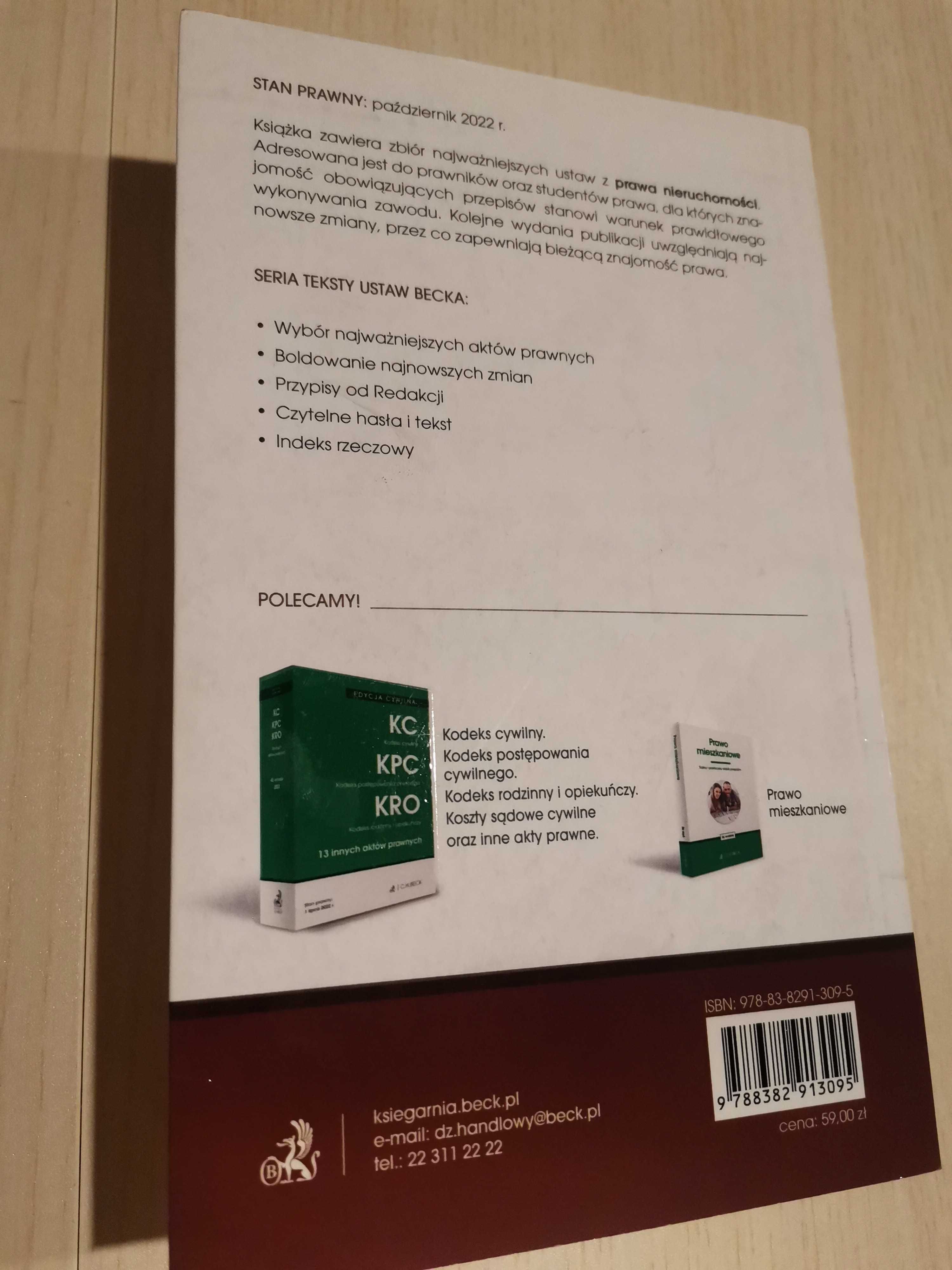 Prawo nieruchomości. C. H. Beck 21. wydanie