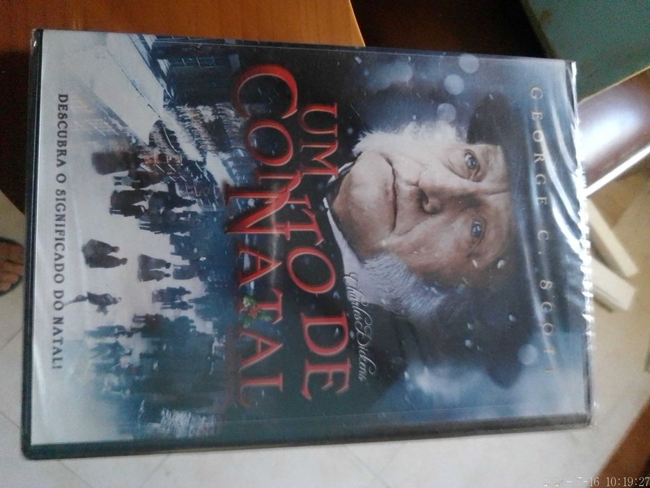 Dvd NOVO Um Conto De Natal SELADO Filme George C Scott Christmas Carol