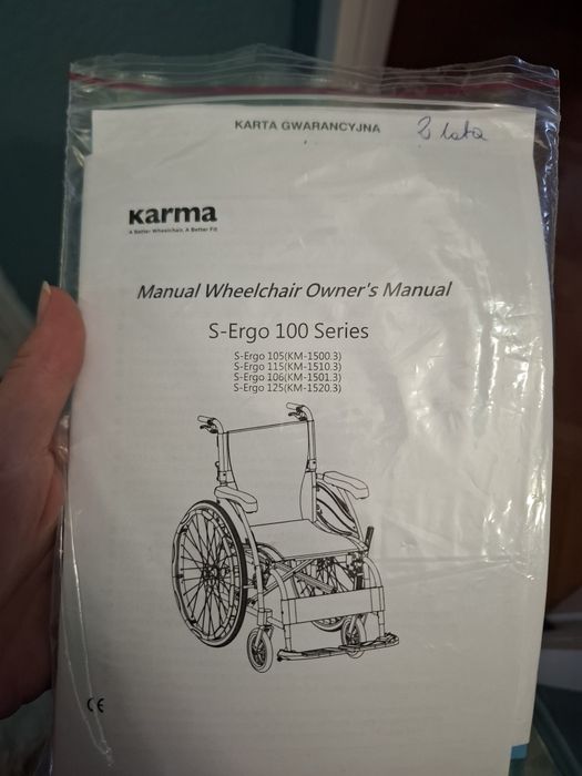 Wózek inwalidzki karma